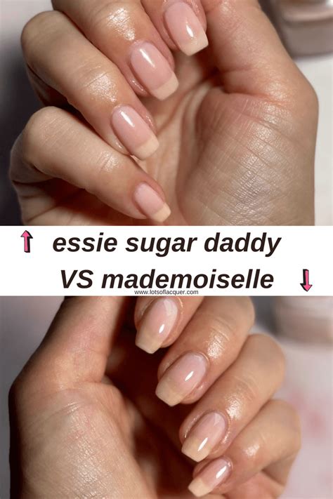 essie sugar daddy vs mademoiselle